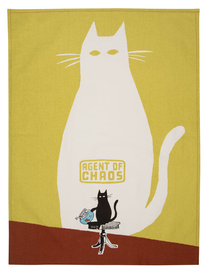 WW355 Agent Of Chaos Dish Towel