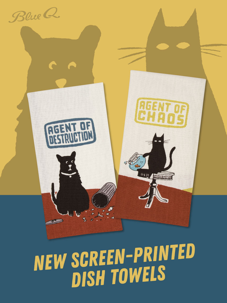 WW355 Agent Of Chaos Dish Towel