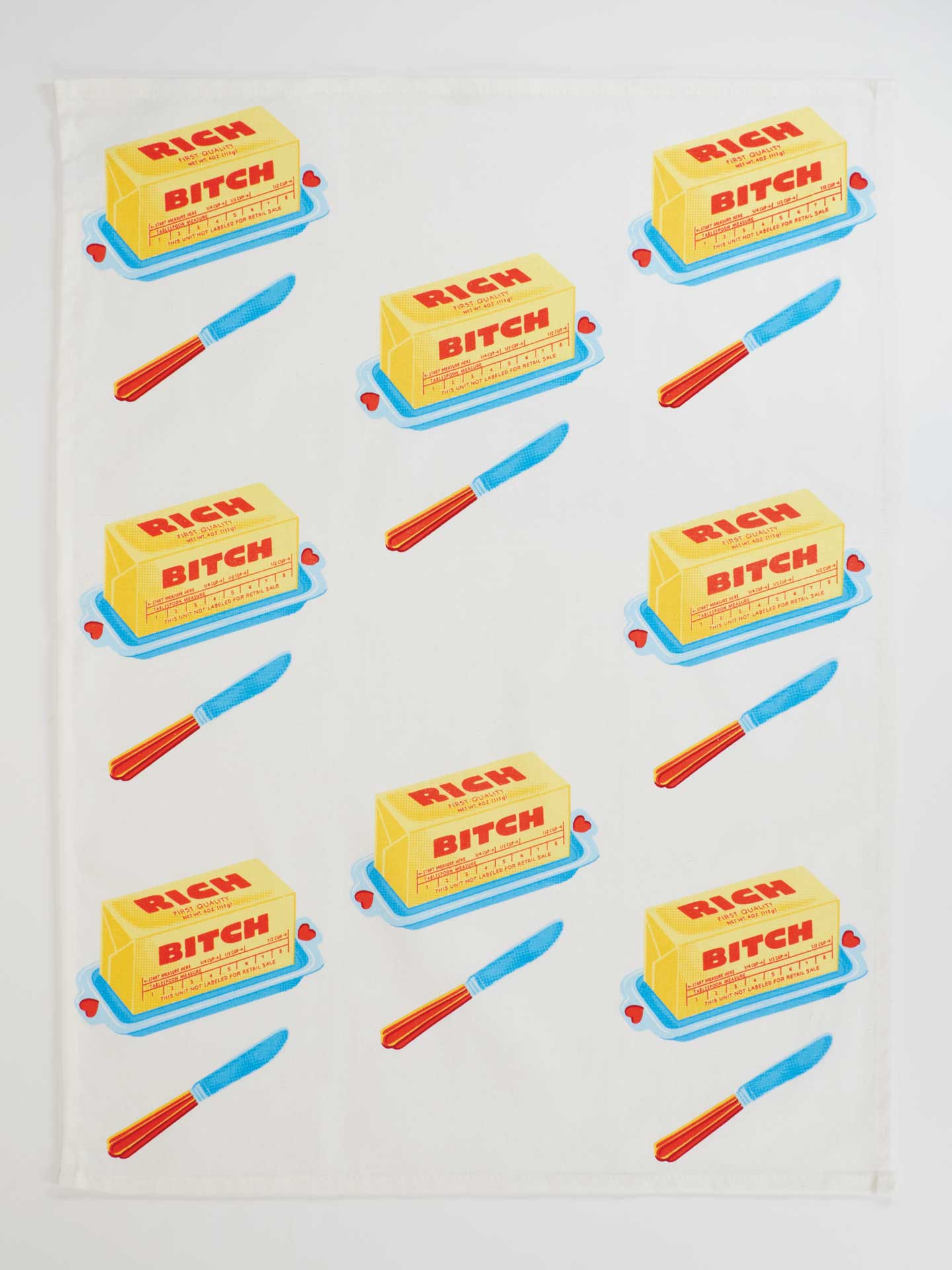 WW365 Rich Bitch Dish Towel