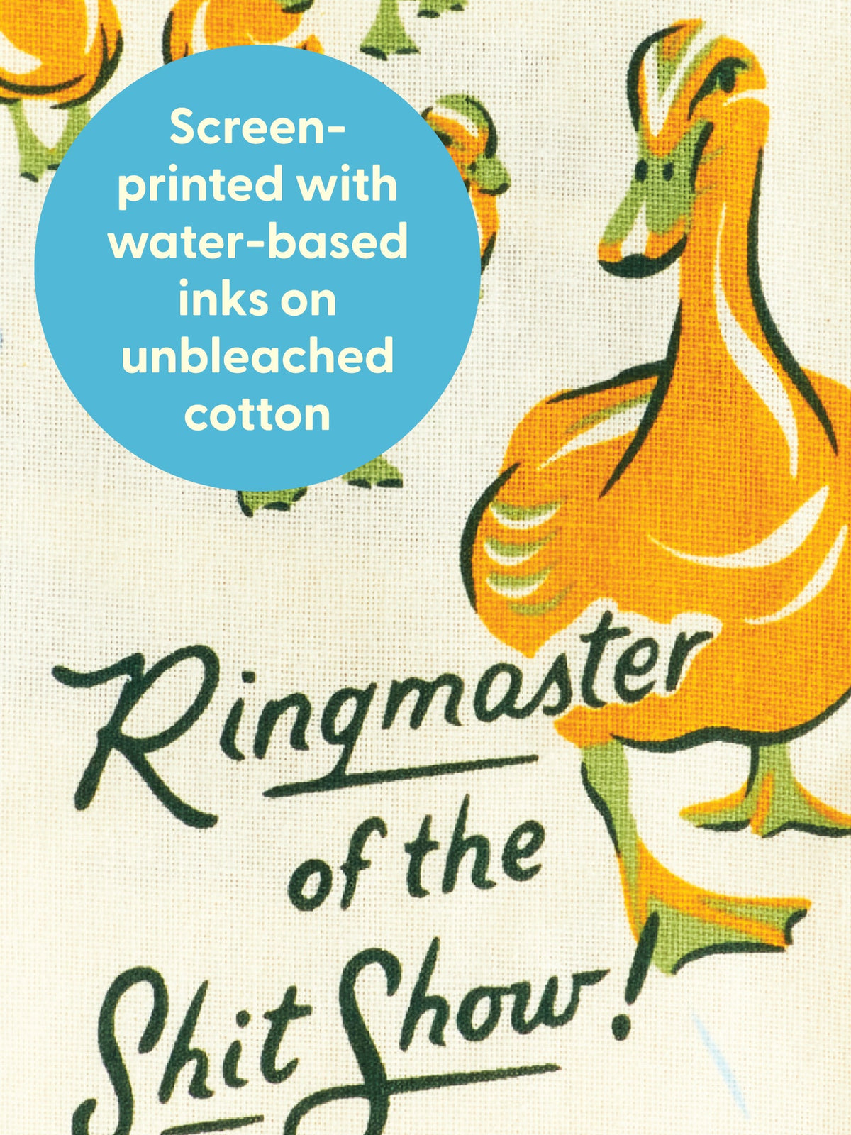 Ringmaster Of The Shitshow Dish Towel by Blue Q – image 4