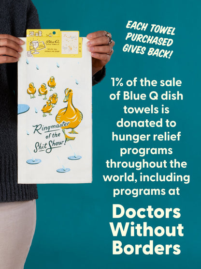 Ringmaster Of The Shitshow Dish Towel by Blue Q – image 7