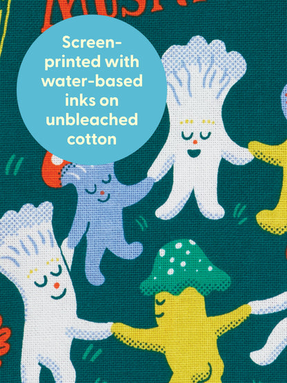The Joy Of Mushrooms Dish Towel by Blue Q – image 3