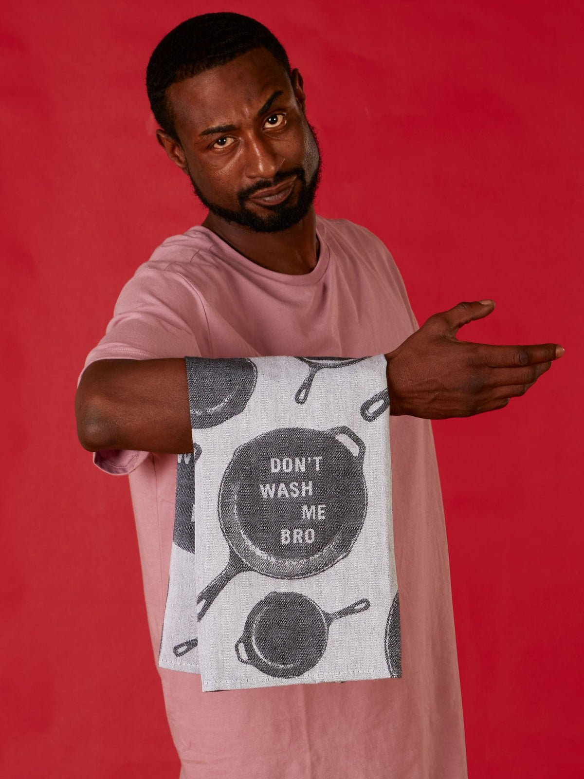 Don't Wash Me Bro Dish Towel - NEW! by Blue Q – image 4