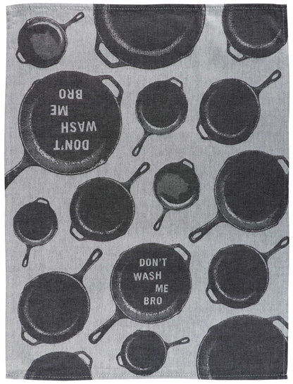 WW632 Don't Wash Me Bro Dish Towel - NEW!