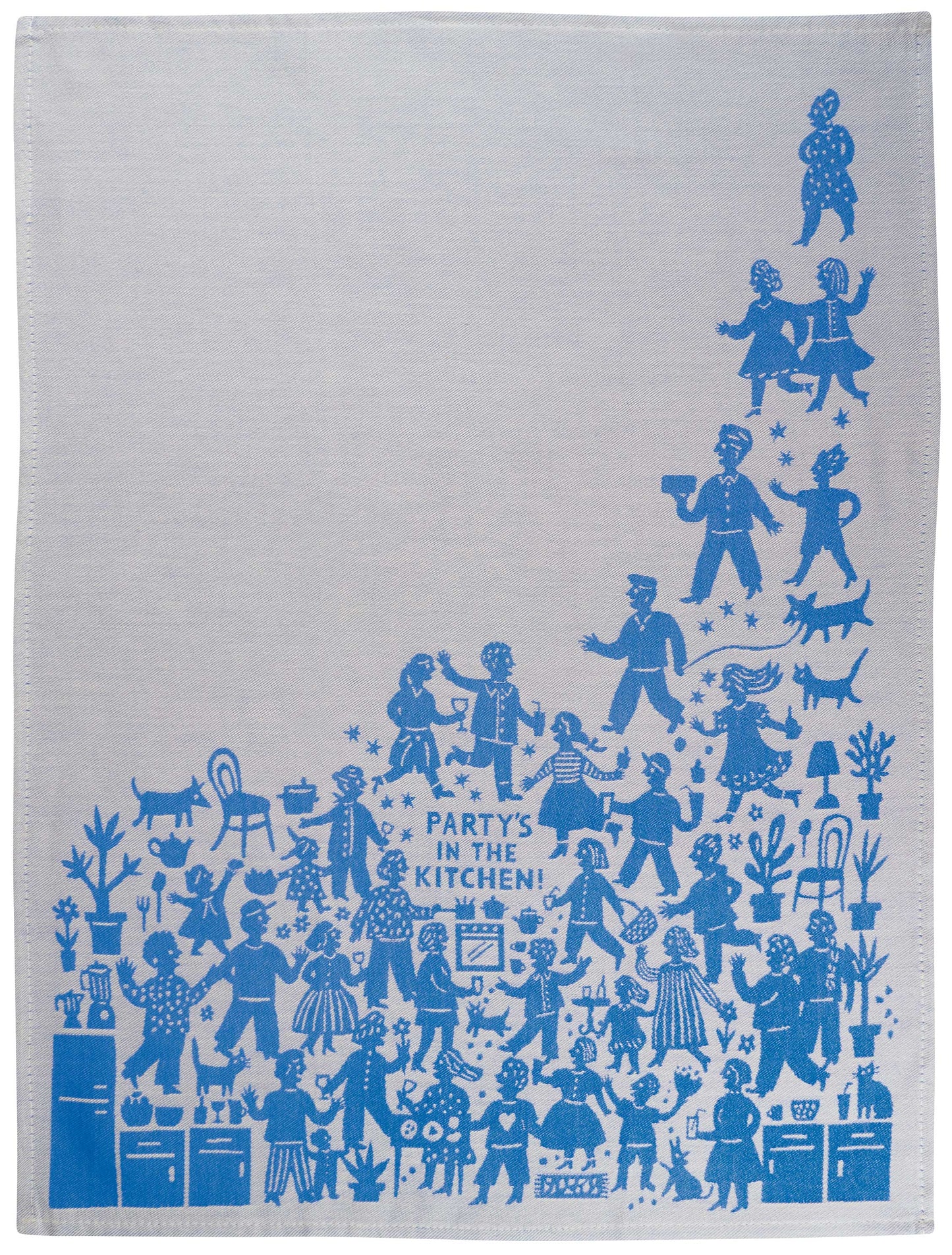 WW633 Party In The Kitchen Dish Towel - NEW!