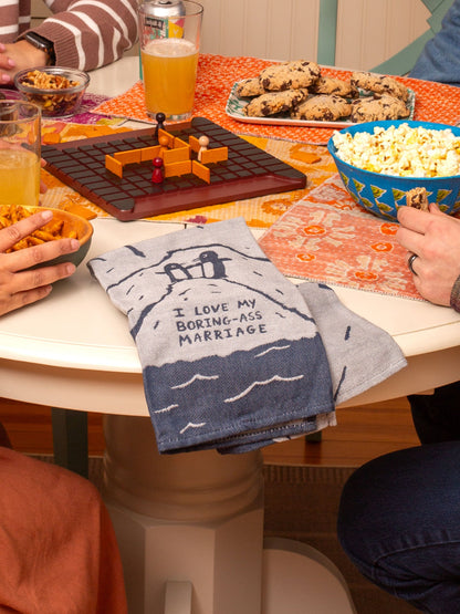 Boring-Ass Marriage Dish Towel by Blue Q – image 3