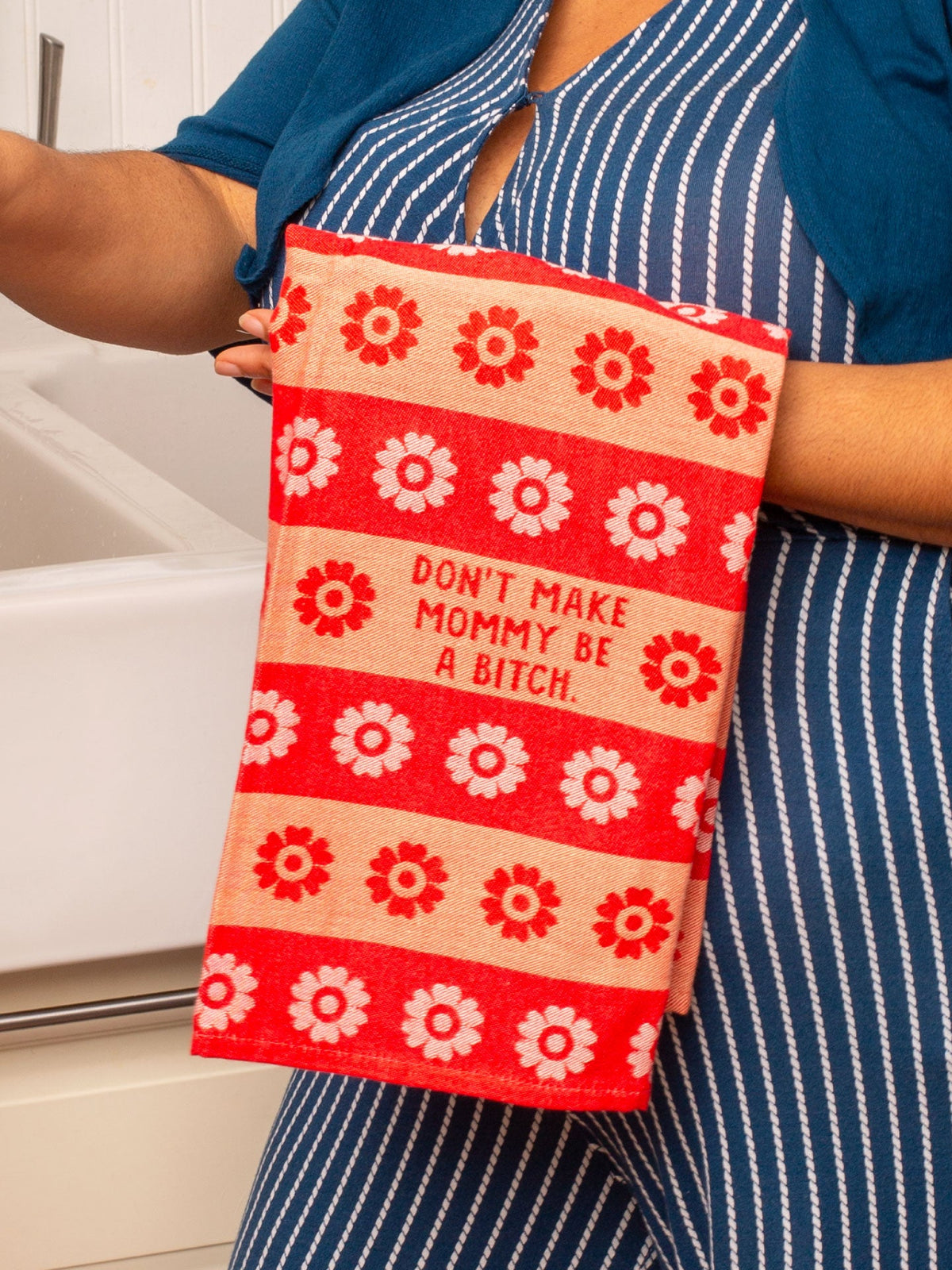 Don't Make Mommy Dish Towel by Blue Q – image 4