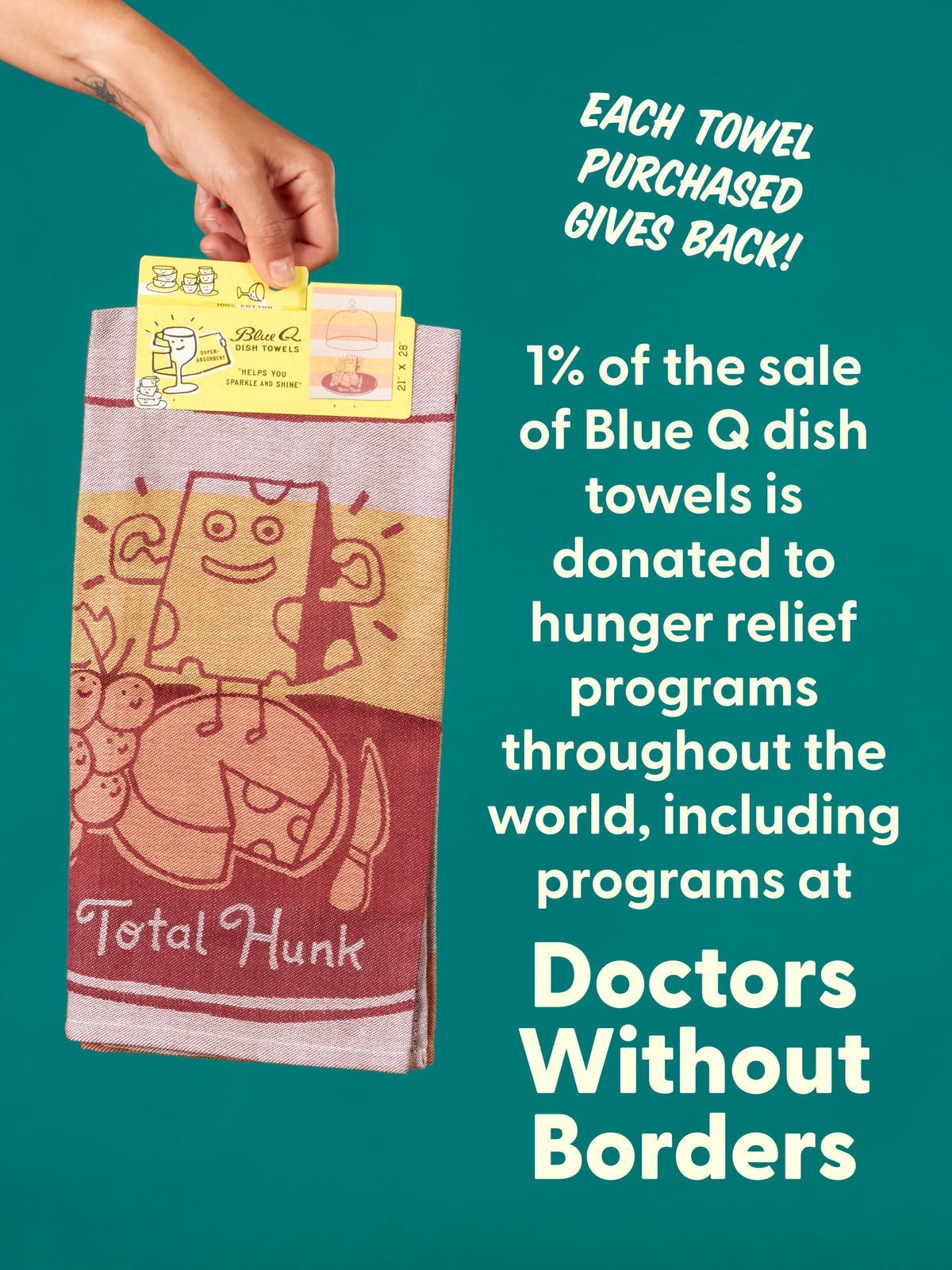 Total Hunk Dish Towel by Blue Q – image 8