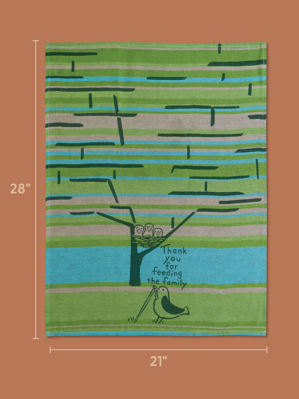 Thank You For Feeding The Family Dish Towel by Blue Q – image 4