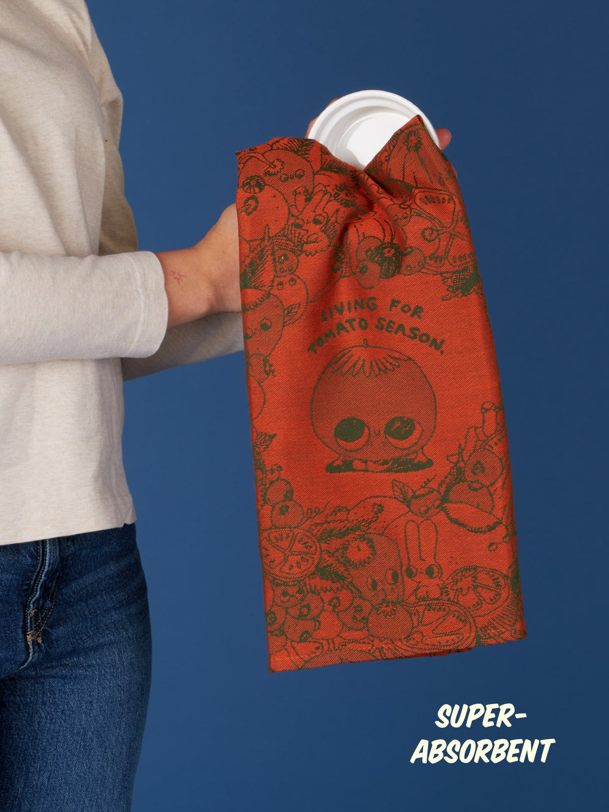 Living For Tomato Season Dish Towel by Blue Q – image 7