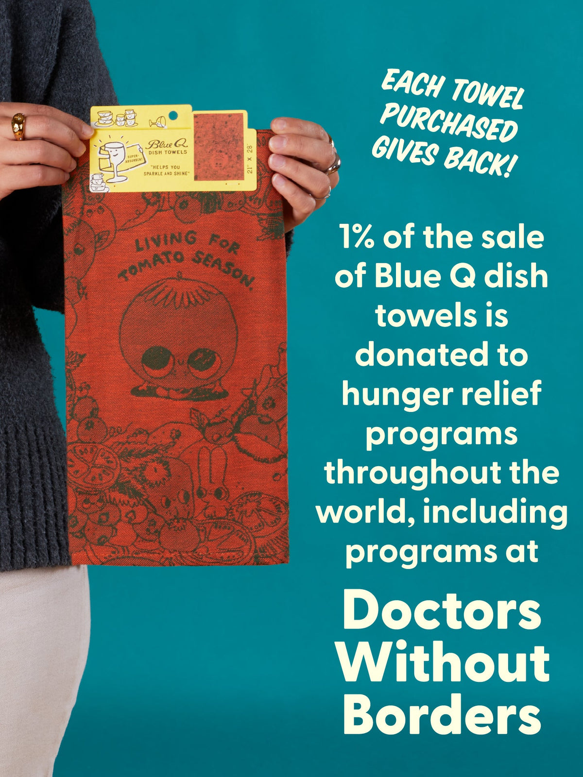 Living For Tomato Season Dish Towel by Blue Q – image 8