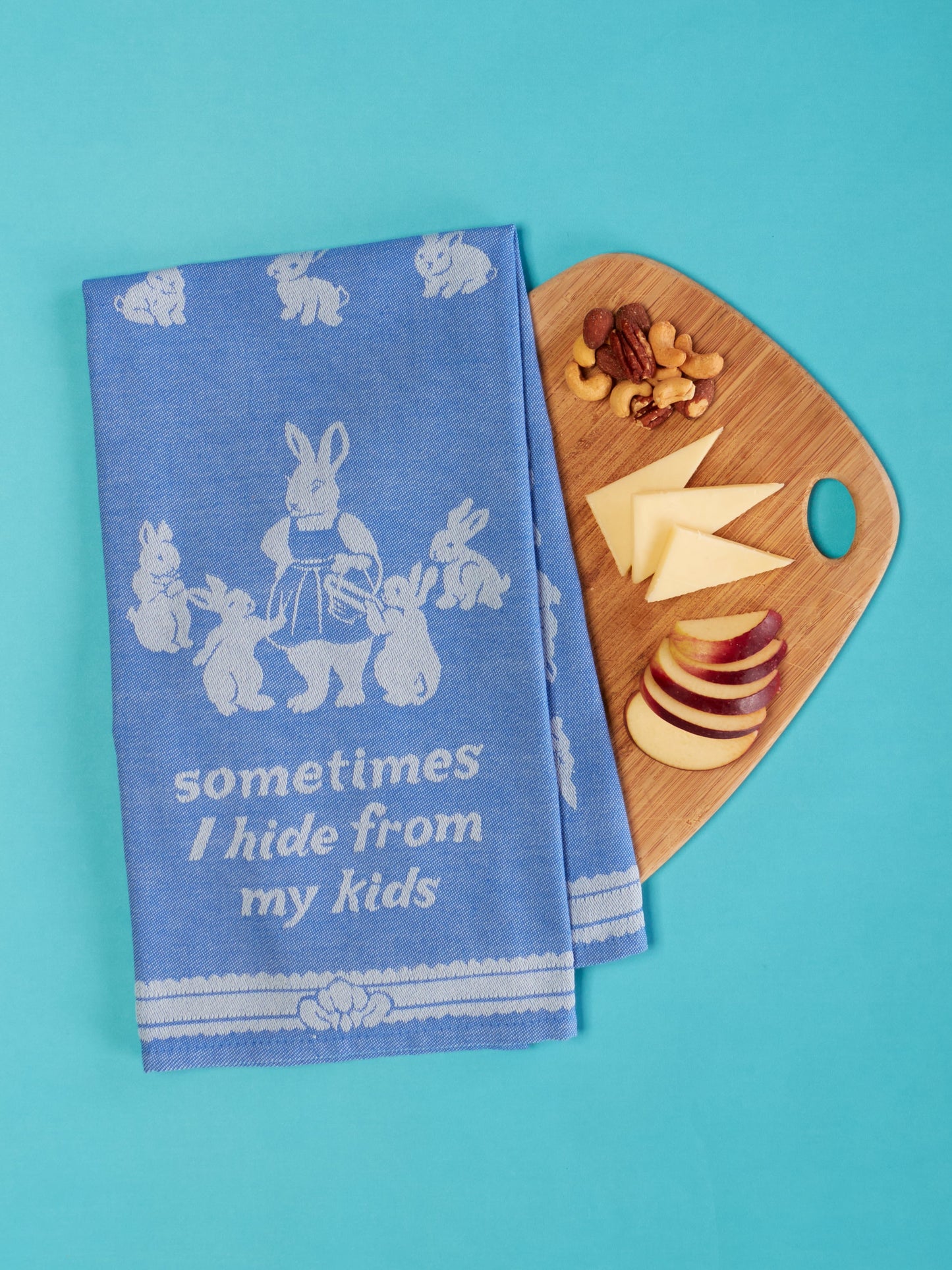 WW643 Sometimes I Hide From My Kids Dish Towel