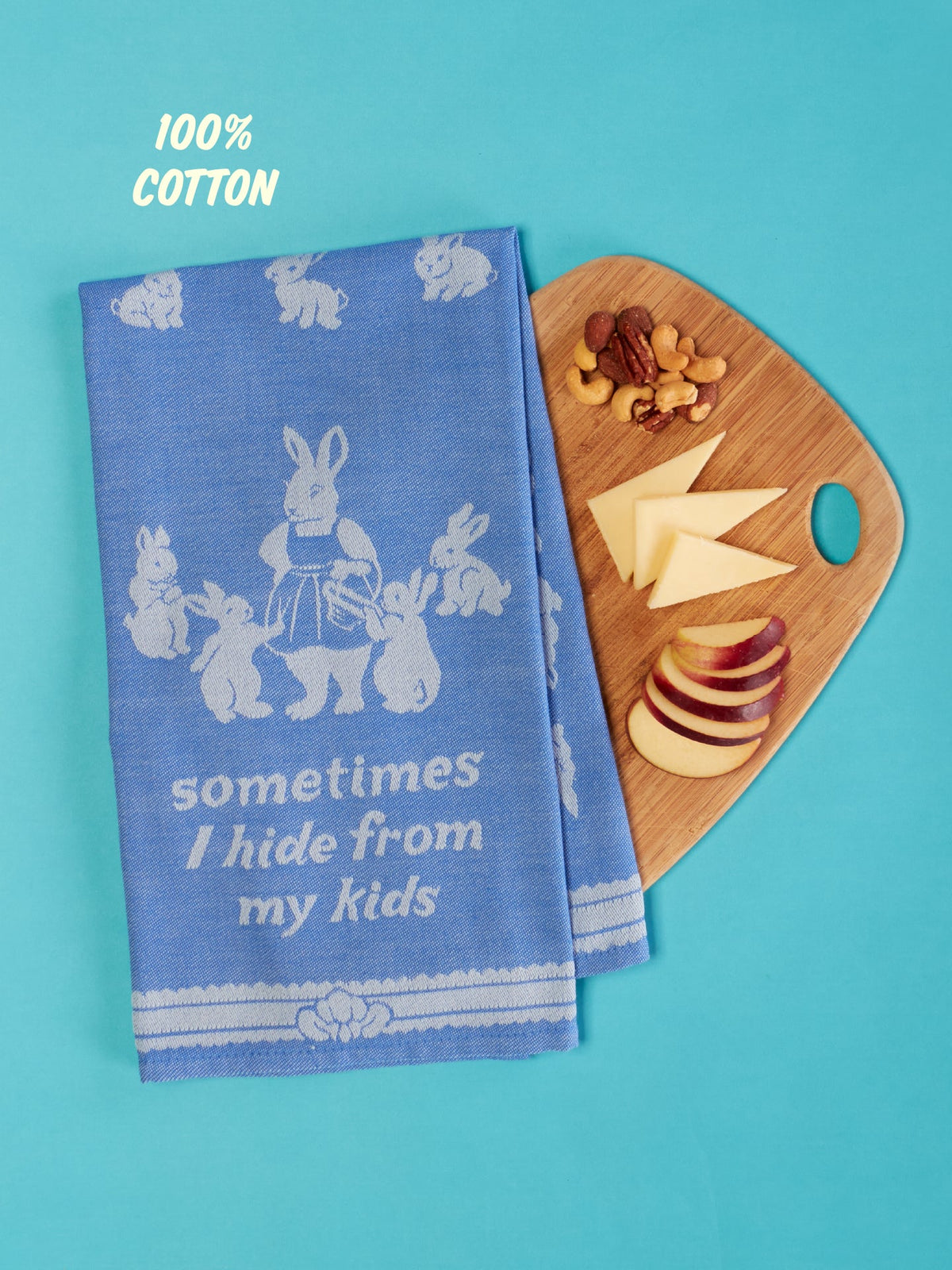 Sometimes I Hide From My Kids Dish Towel by Blue Q – image 6