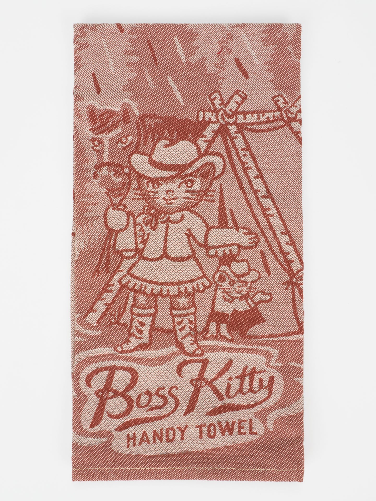 Boss Kitty Dish Towel by Blue Q