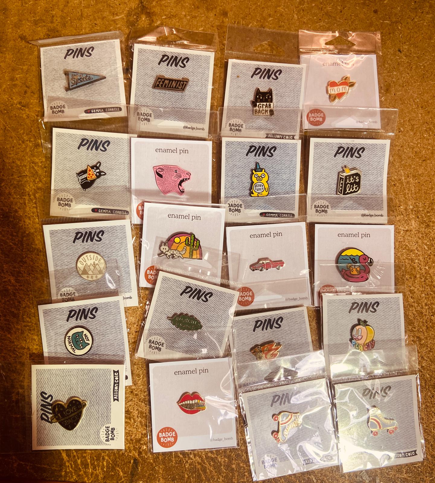 Badge Bomb Mixed Enamel Pin bundle 1