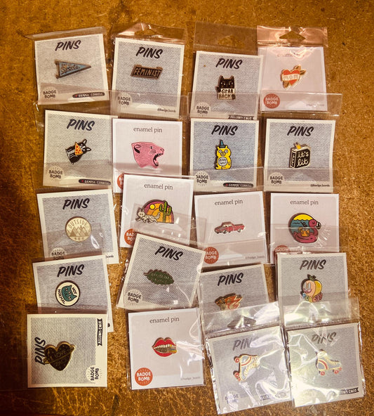 Badge Bomb Mixed Enamel Pin bundle 1