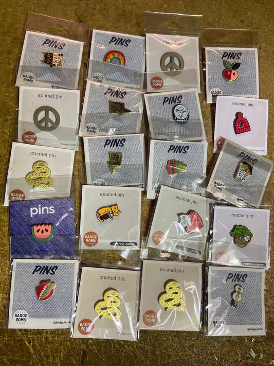 Badge Bomb Mixed Enamel Pin bundle 3