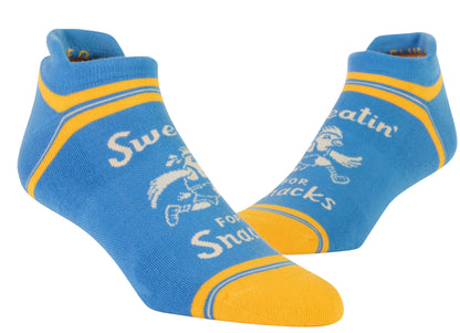 SW305S Sweatin Snacks Sneaker Socks S/M - NEW!