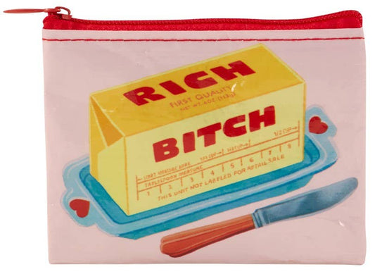 QA946 Rich Bitch Coin Purse NEW!