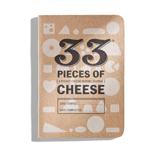 33 Pieces of Cheese Tasting Notebook