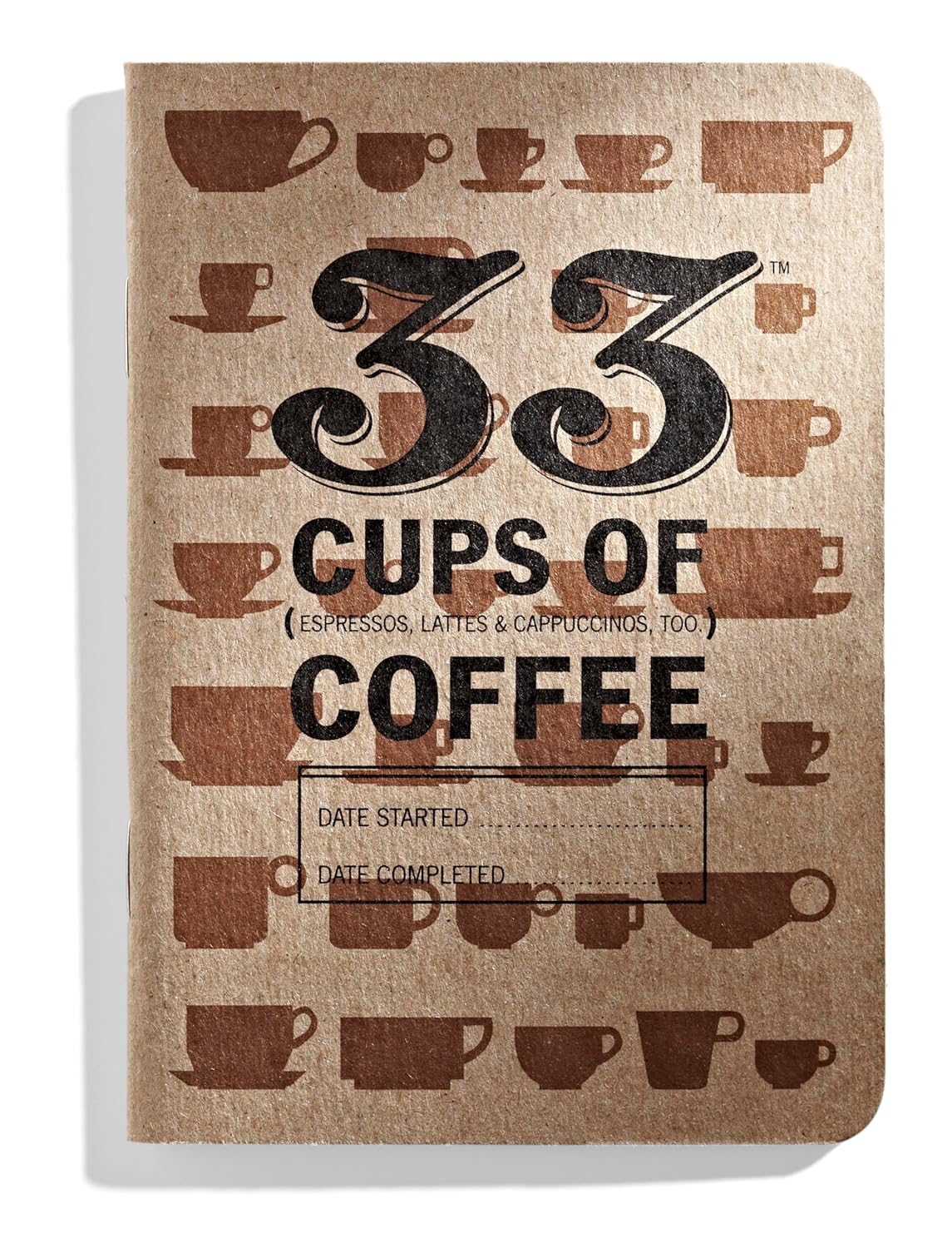 33 Cups of Coffee Tasting Notebook