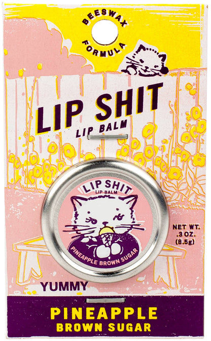 QQ011 Pineapple Brown Sugar Lip Shit Balm