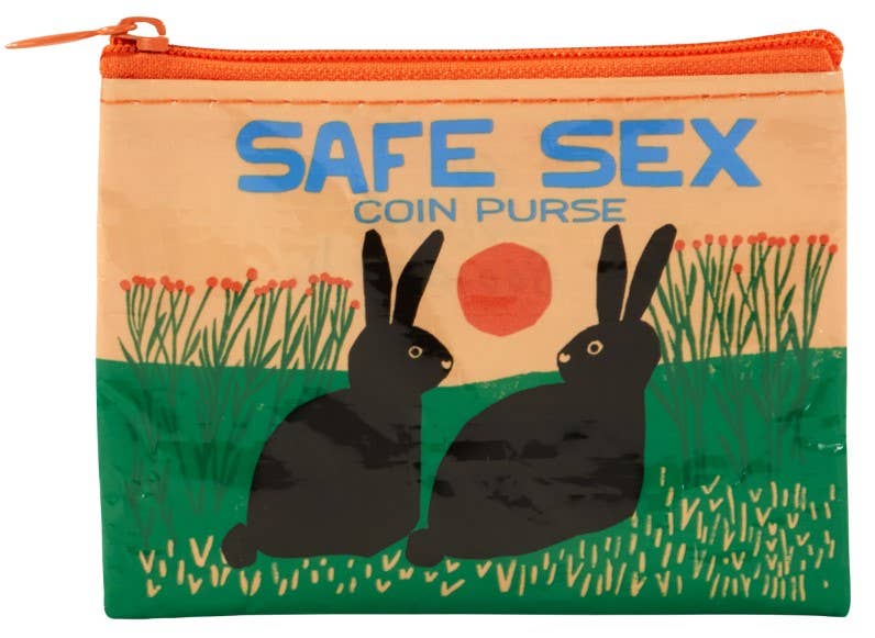 QA945 Safe Sex Coin Purse NEW!