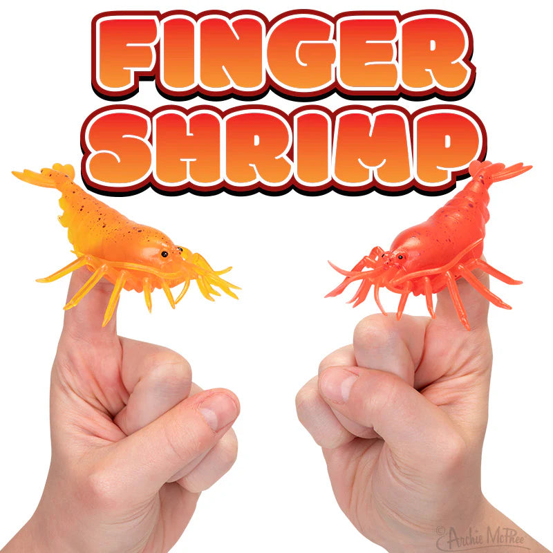'13133 FINGER PUPPET - FINGER Shrimp