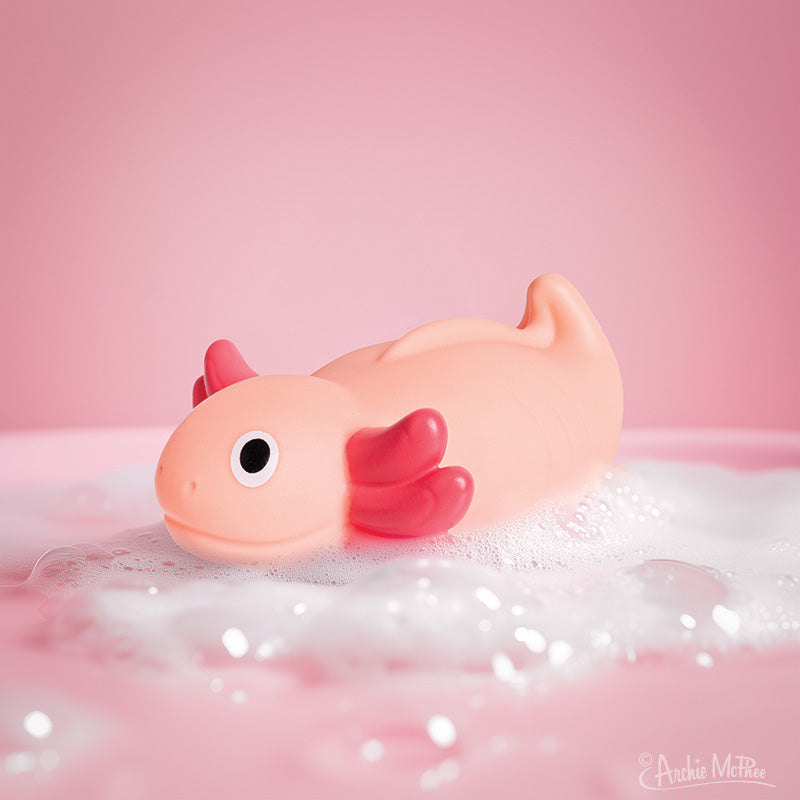 Gilly the Bath Axolotl