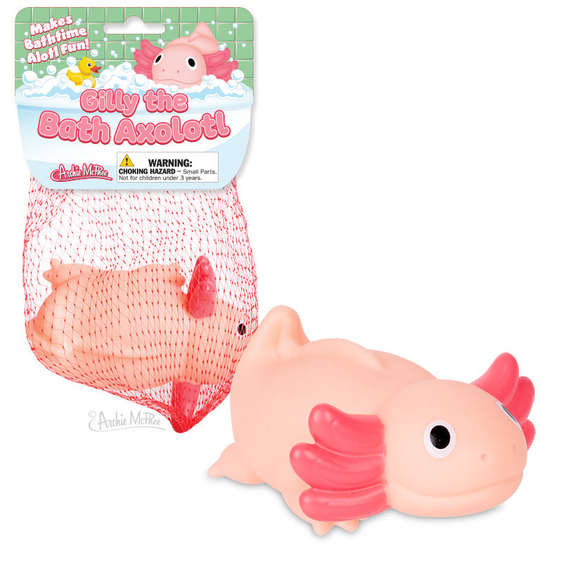 Gilly the Bath Axolotl