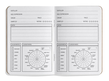 33 Drams of Whiskey Tasting Notebook